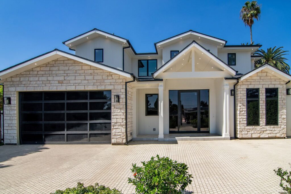 Greenbush Sherman Oaks remodel - modern front exterior